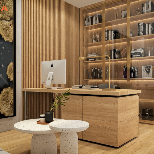 Thiết kế thi công phòng làm việc