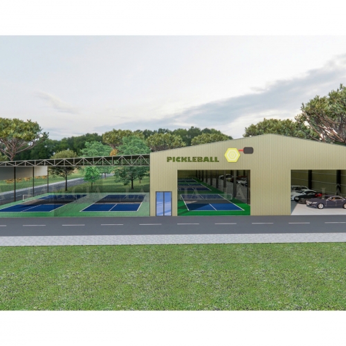 Thiết kế thi công sân pickleball