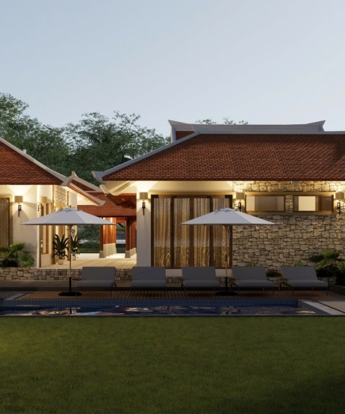 Dự án thi công nhà vườn nghỉ mát
